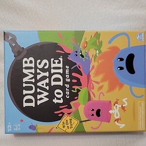 NWOT Dumb Ways to Die Card Game Based on the Viral Video for Ages 12+